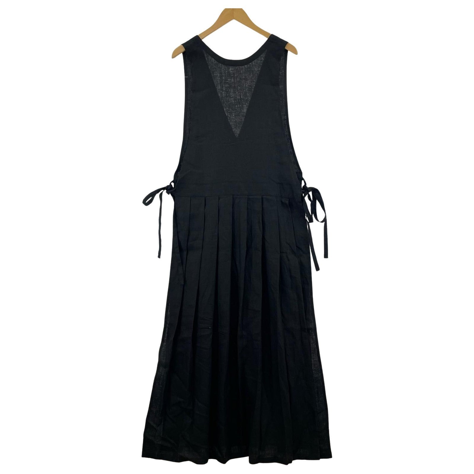 ワンピース vrai リネンジレドレス blk ブラック