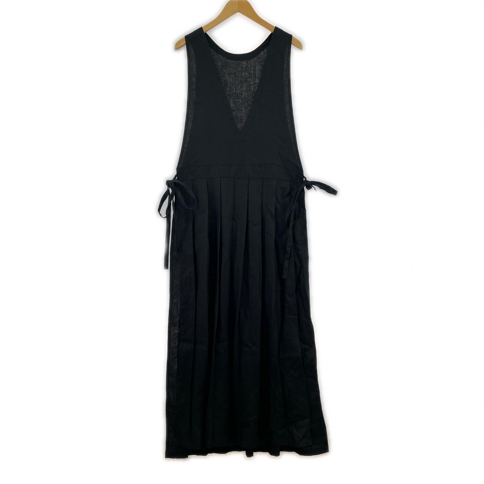 ワンピース vrai リネンジレドレス blk ブラック