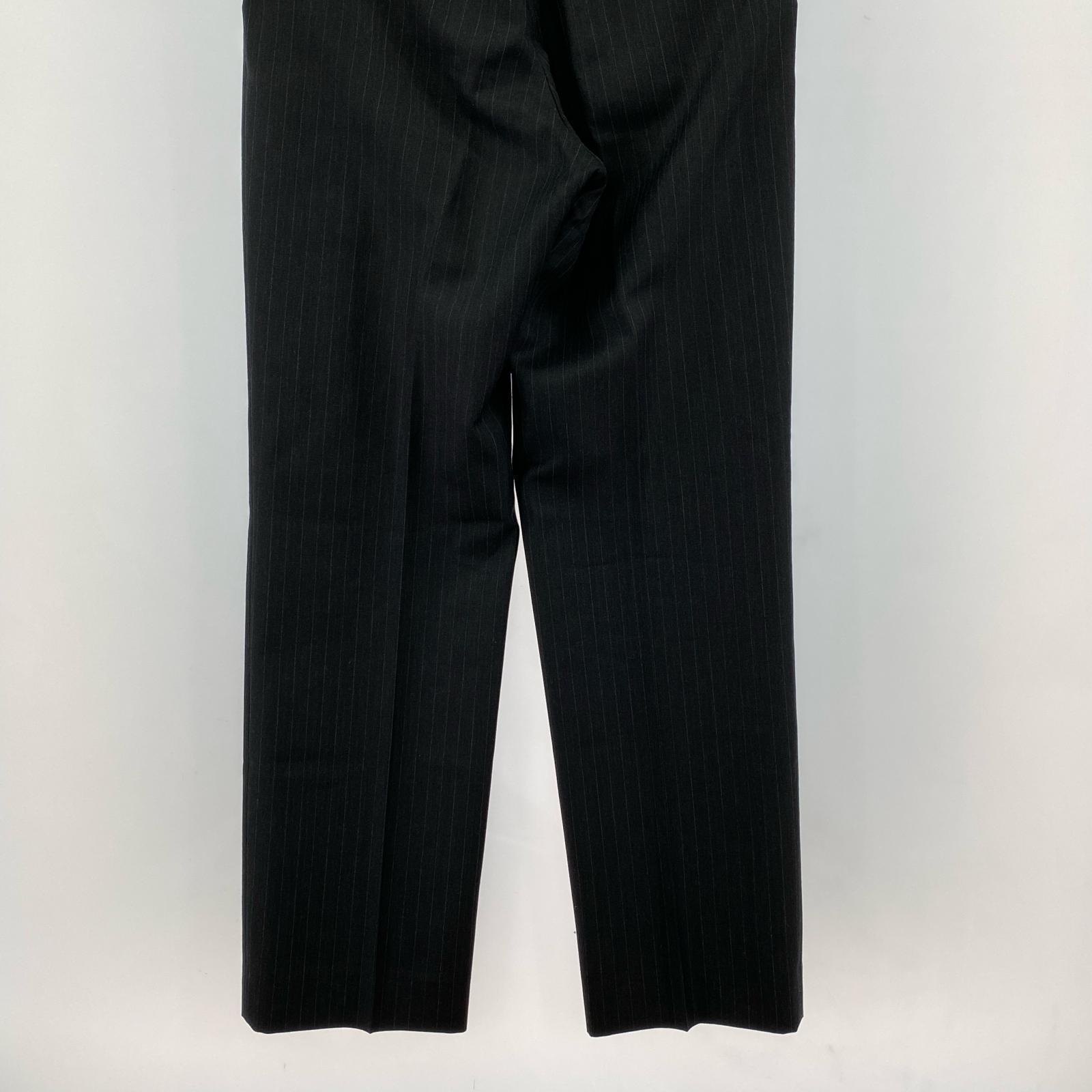 パンツ 25AW BLUEFACED WOOL TWO-TUCK SLACKS 3 3 ブラック