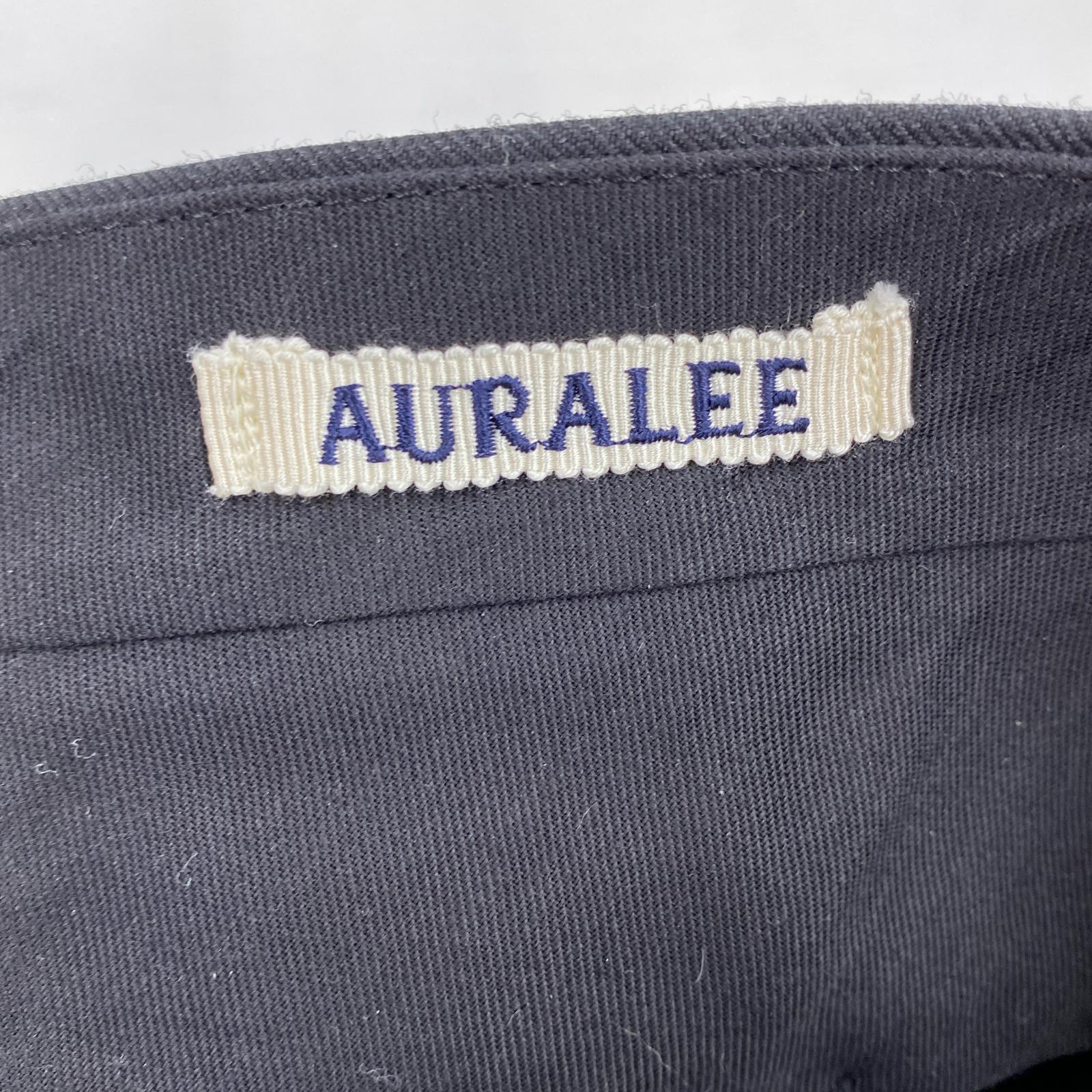 パンツ 25AW BLUEFACED WOOL TWO-TUCK SLACKS 3 3 ブラック