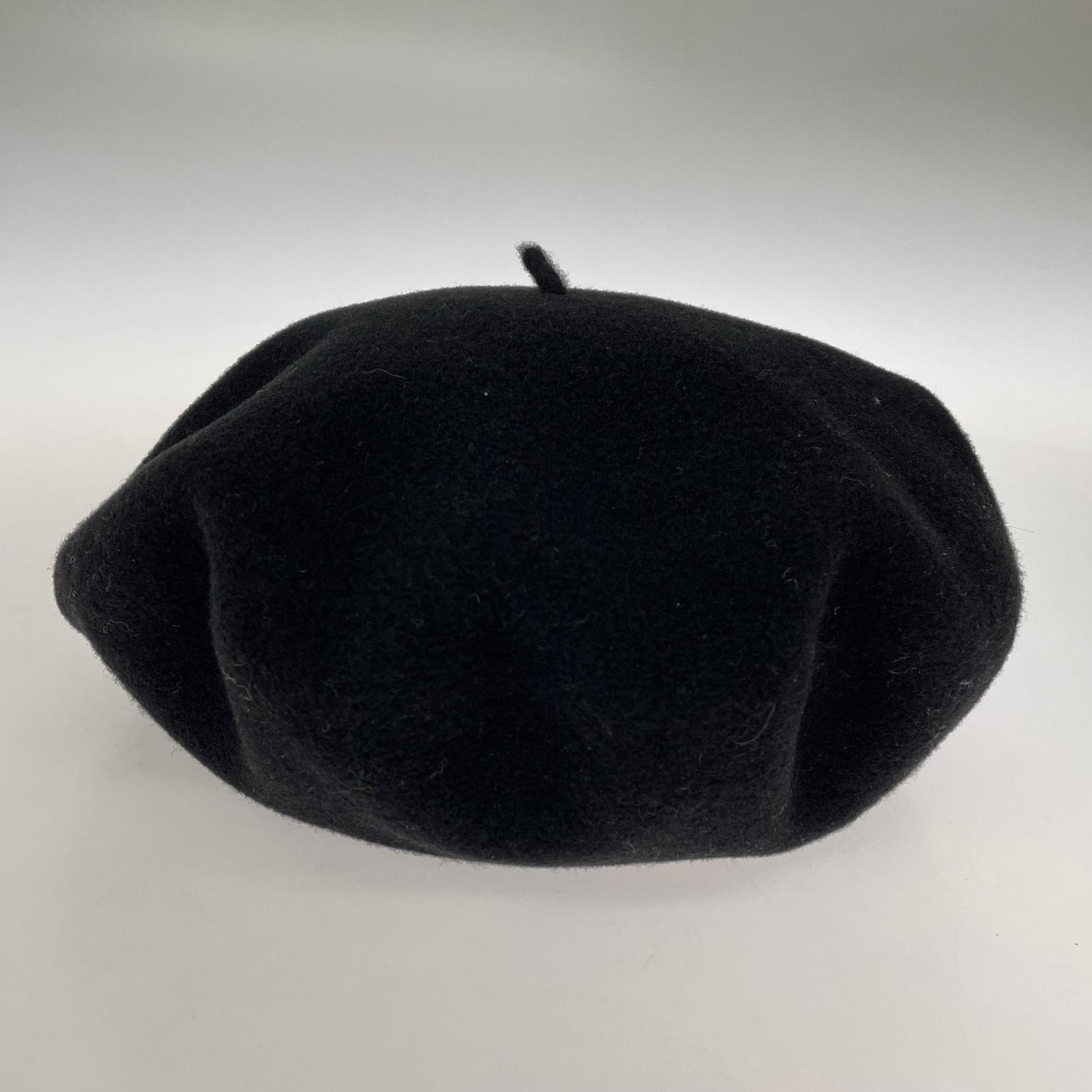 その他帽子 LAULHERE HERITAGE ベレー帽 ブラック
