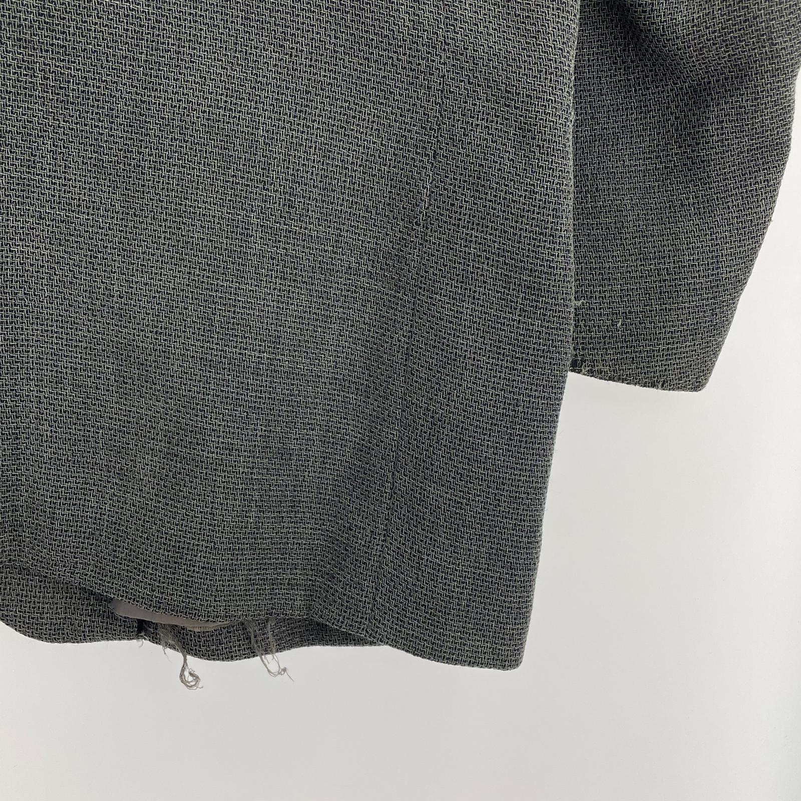 ジャケット ISSEY MIYAKE ウールシングルジャケット M グレー グレー