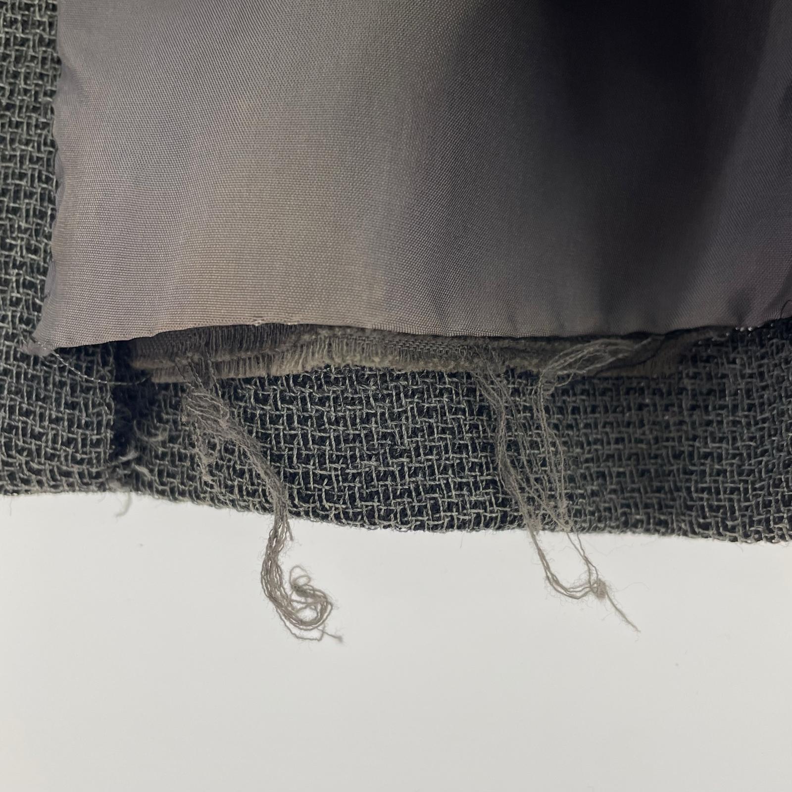ジャケット ISSEY MIYAKE ウールシングルジャケット M グレー グレー