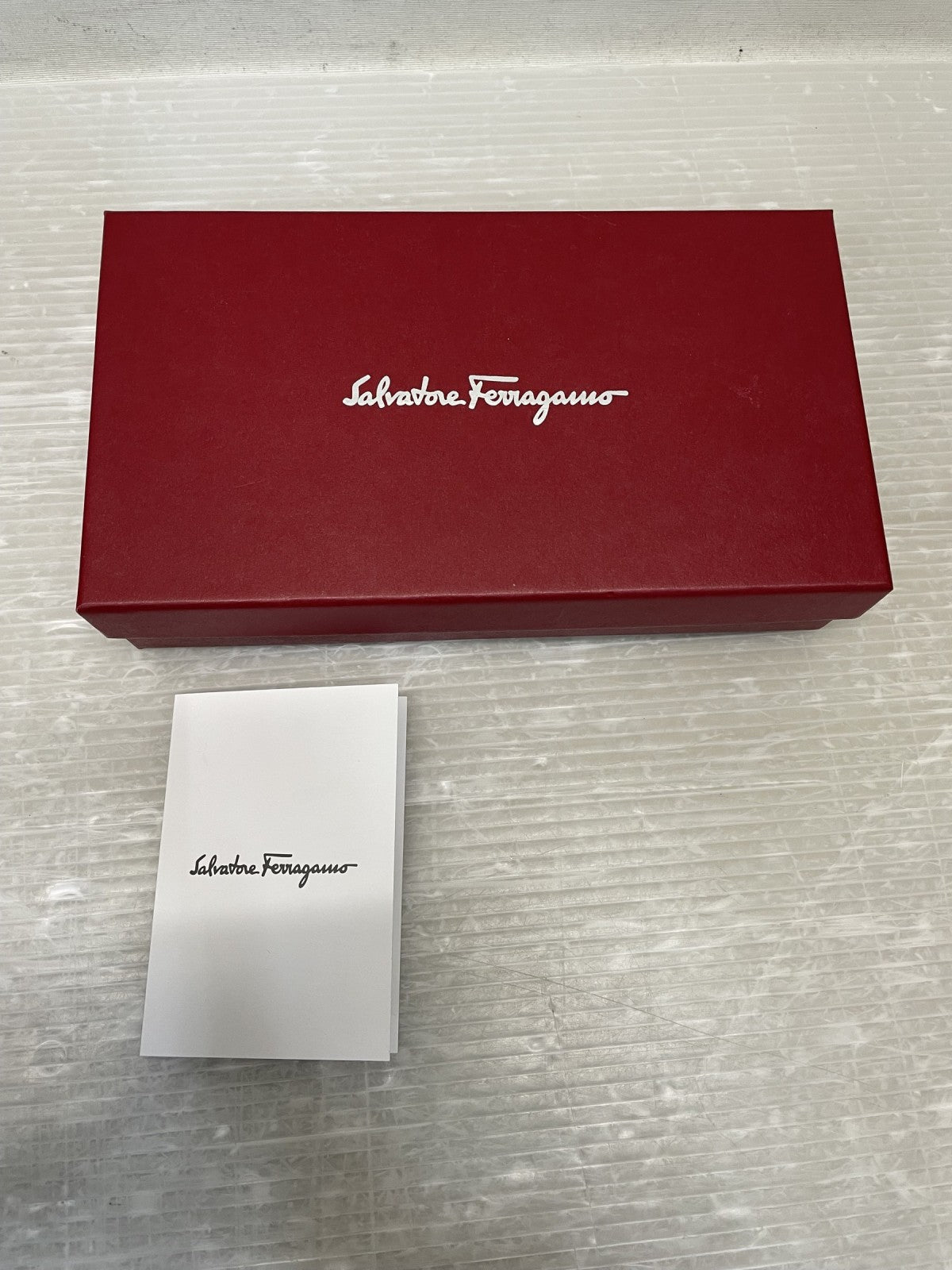 S.Ferragamo ガンチーニデザイン 長財布 PVC