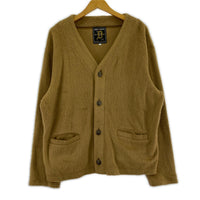 カーディガン DRESS HIPPY GRUNGE KNIT CARDIGAN L L ブラウン