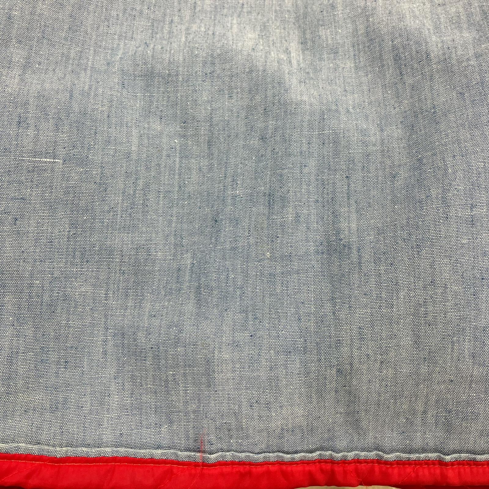 長袖シャツ sears Fieldmaster 裏キルティングシャツ (4XL) ブルー