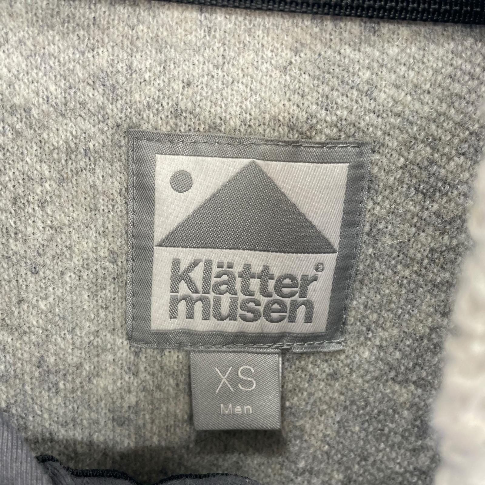 ジャケット Klattermusen ウールボアフリースジャケット (XS) グレー グレー