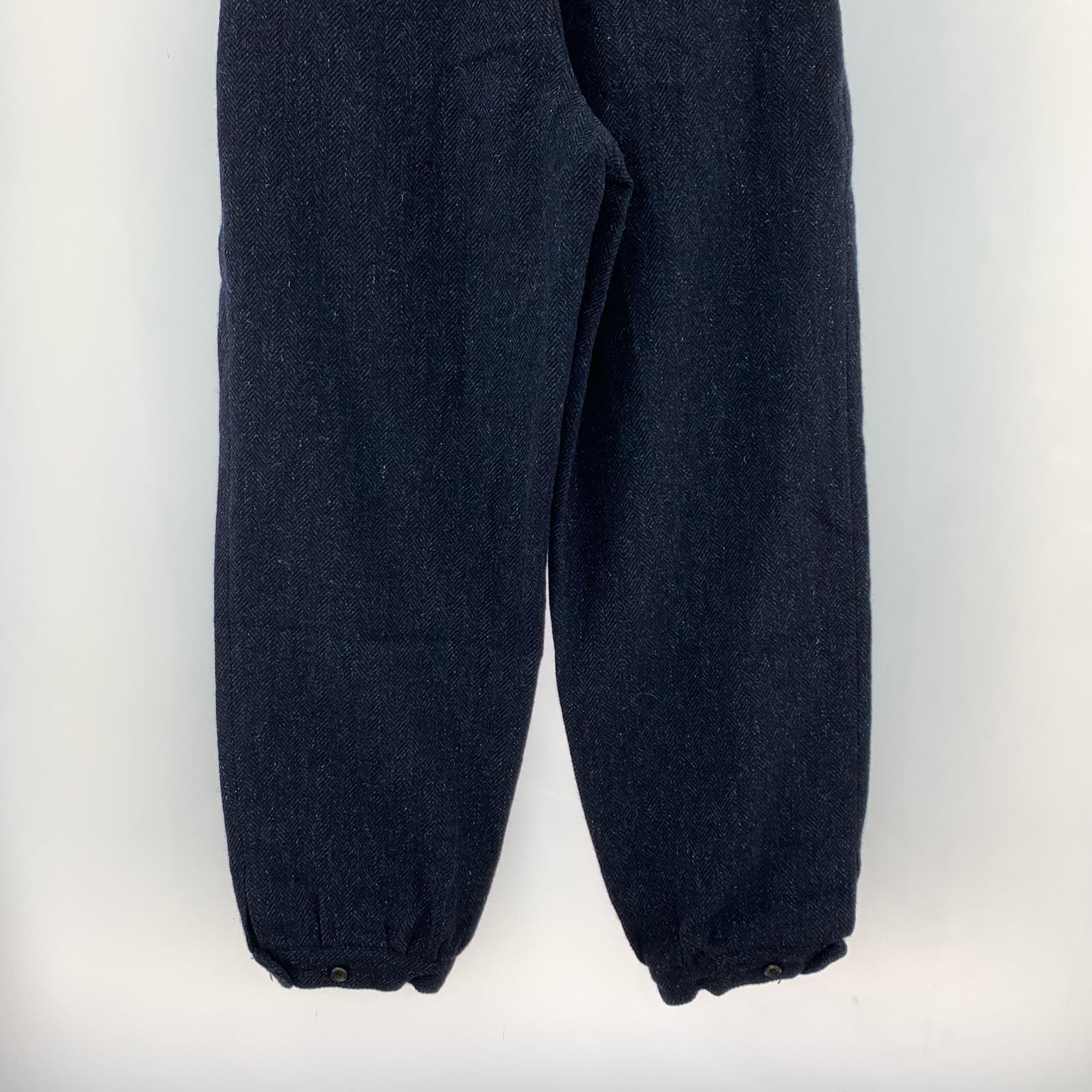 パンツ ウール ツイードタッグパンツ(S)ネイビー S ネイビー