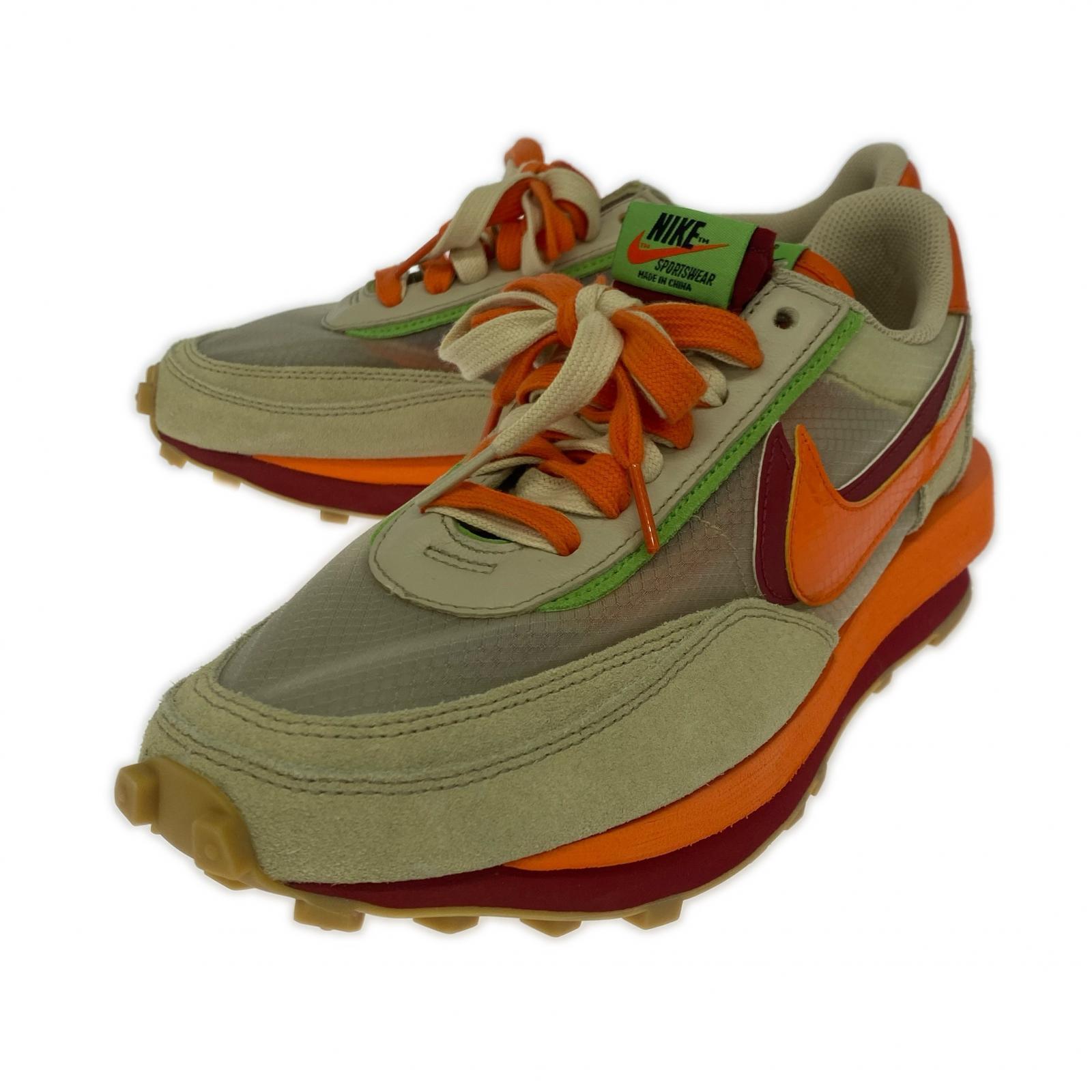 スニーカー ×CLOT×Sacai LD Waffle (26.5) 26.5cm (US8 1/2 UK8 EU43) ベージュ