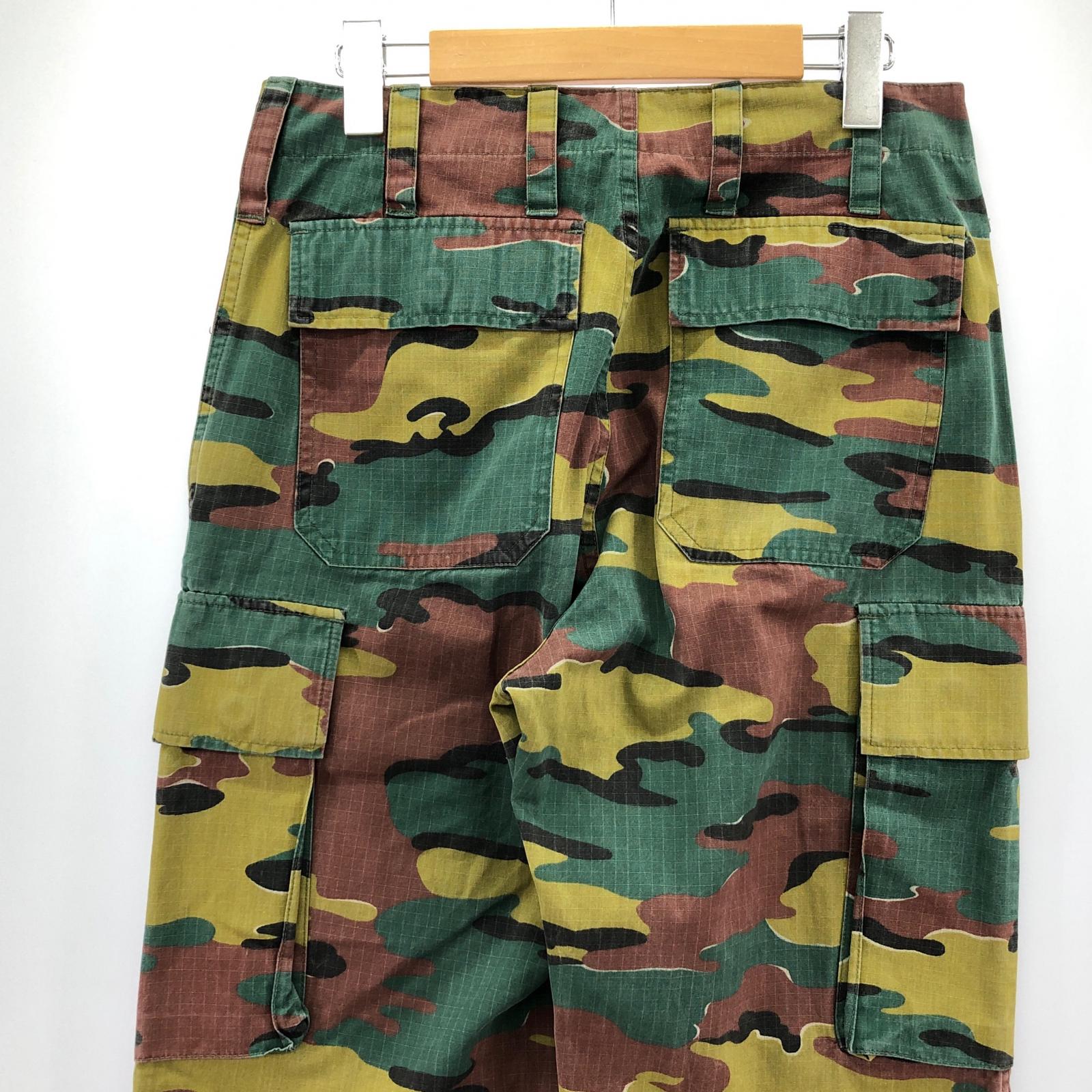 パンツ ベルギー軍 カーゴパンツ カモ