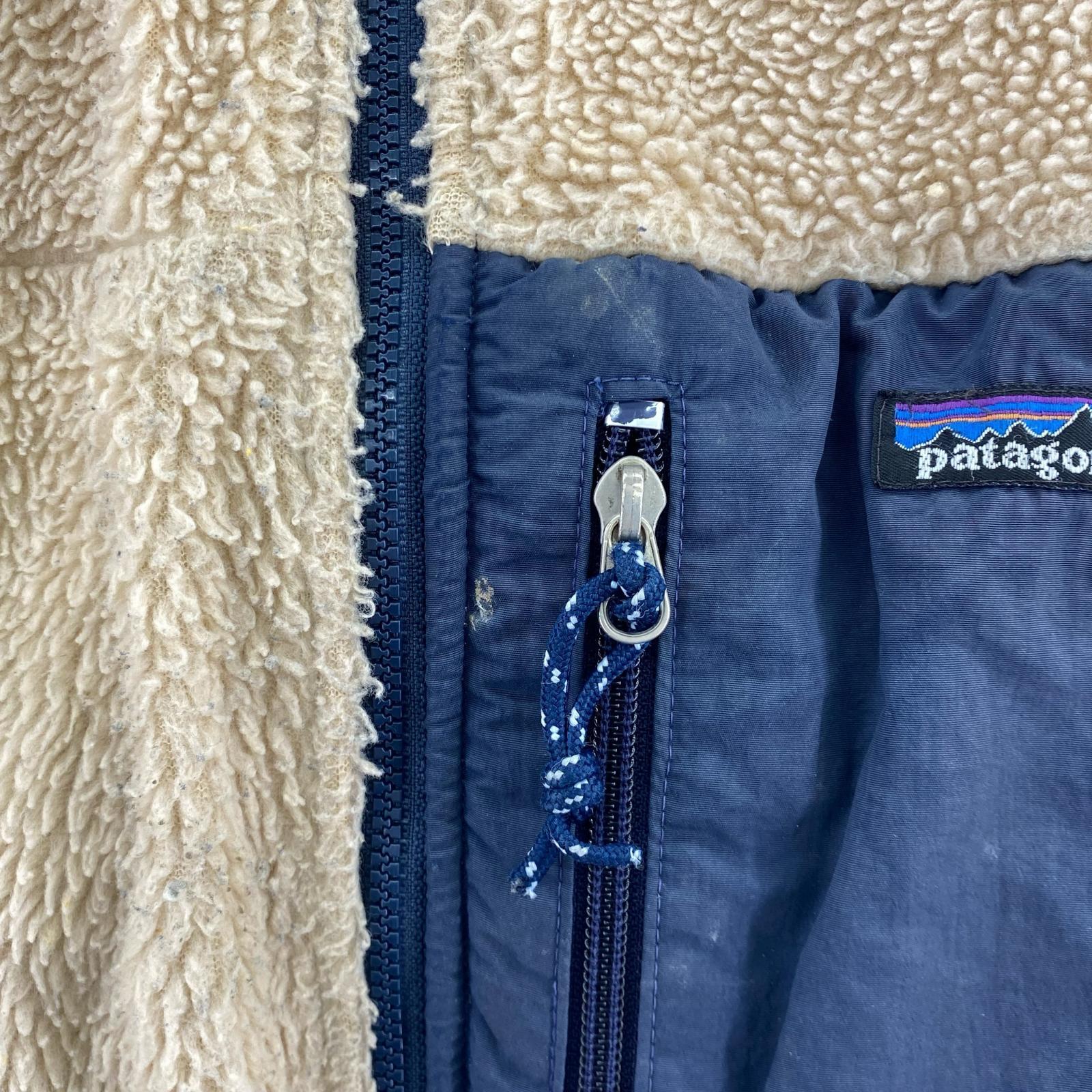長袖シャツ patagonia USA製 99年製 レトロXベスト (S) M ベージュ