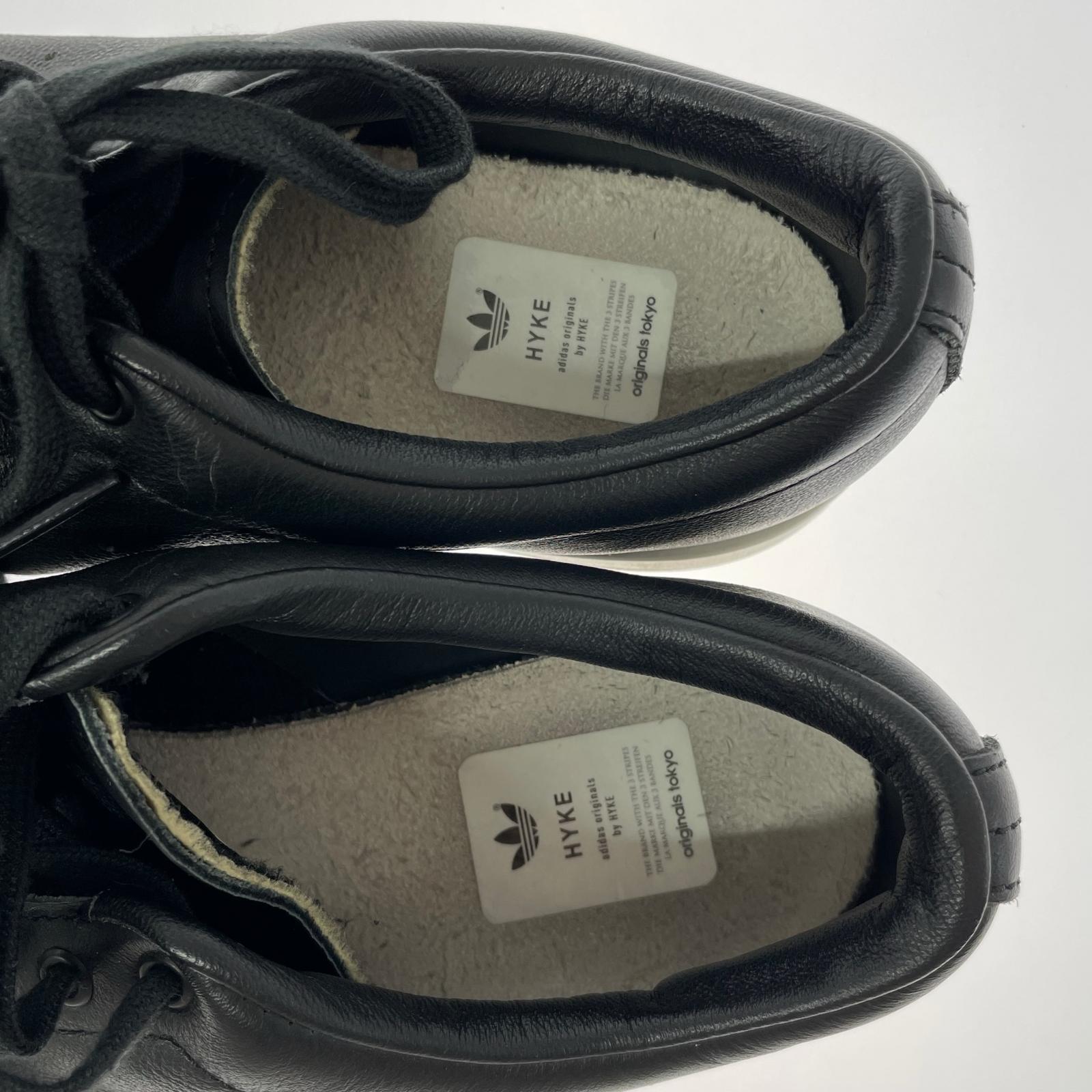スニーカー HYKE S82622 STAN SMITH (24.0) 24cm (US6 UK5 1/2 EU38) ブラック