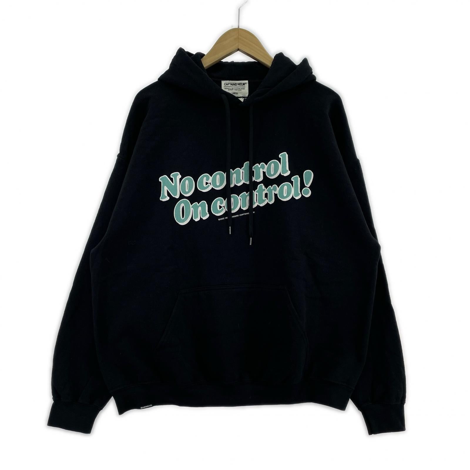パーカー ×HELLBENDERS&CO N.C.O.C パーカー 黒 L ブラック
