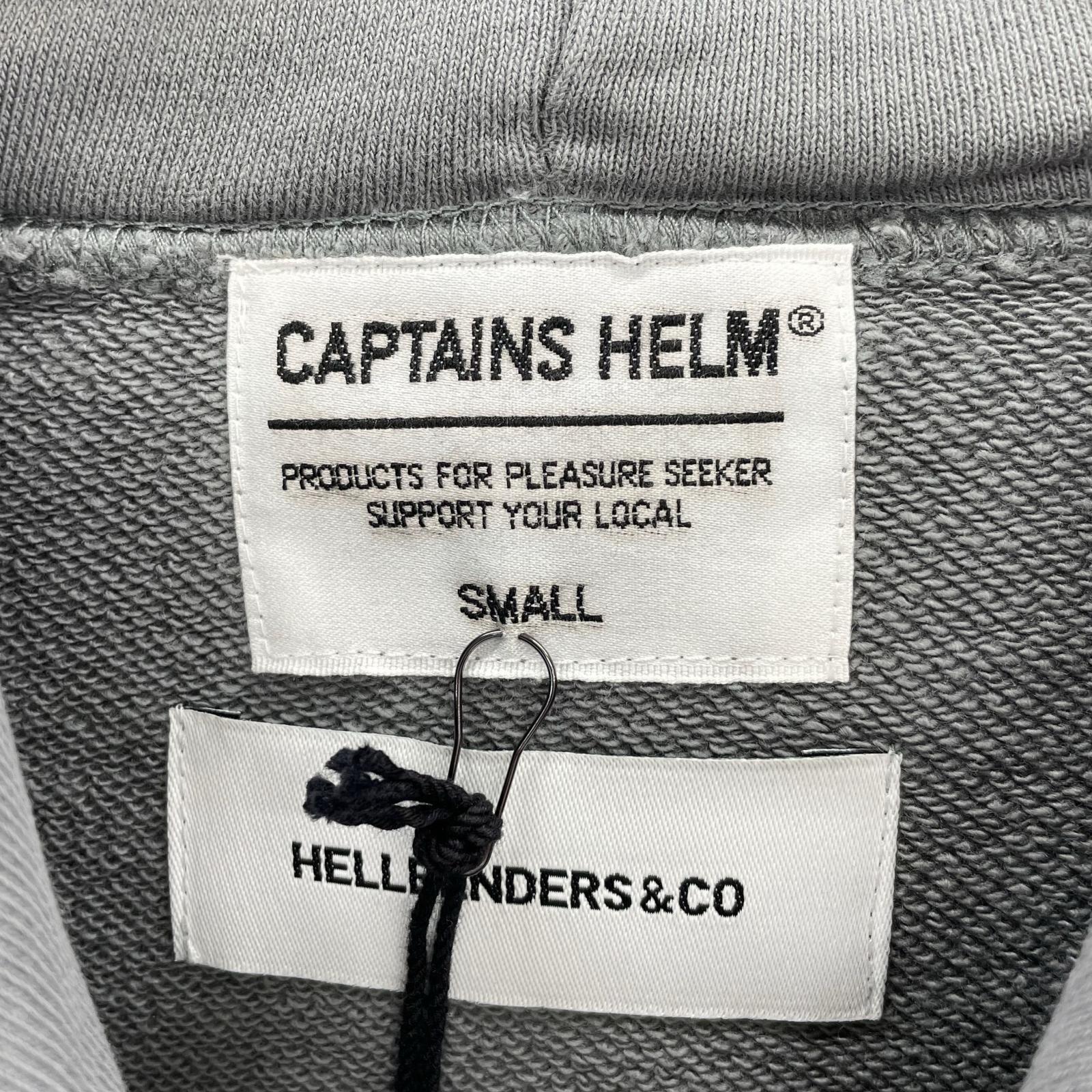 パーカー ×HELLBENDERS&CO グレー S グレー