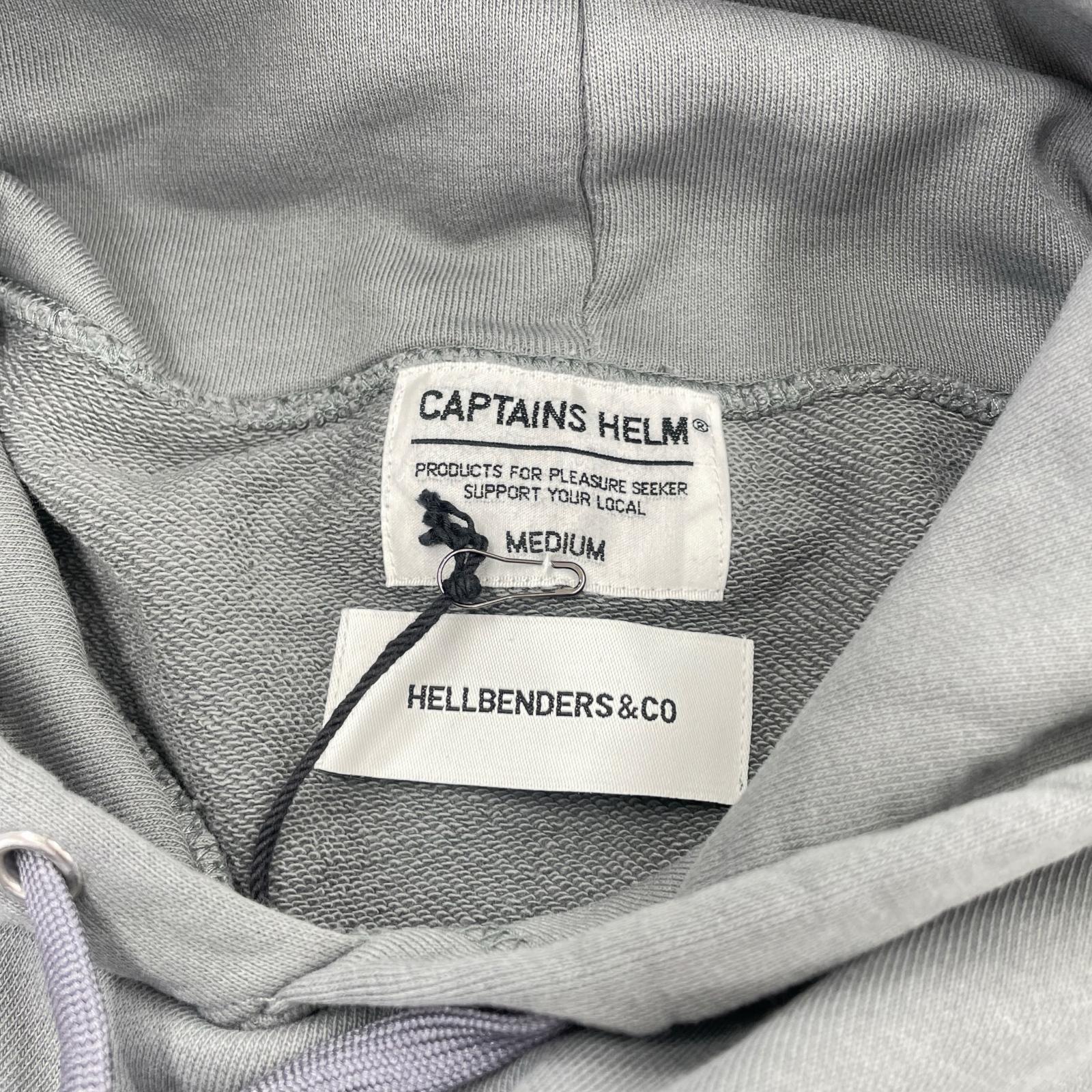 パーカー ×HELLBENDERS&CO グレー M グレー