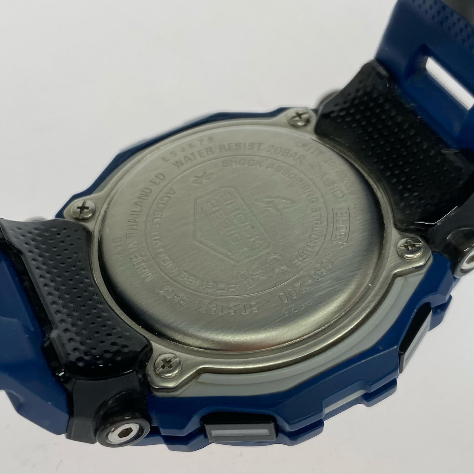 腕時計 GBD-200 クォーツ ブルー ブルー