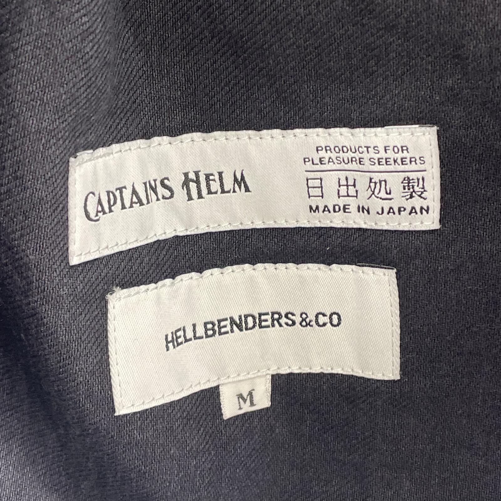 デニムジャケット × HELLBENDERS デニムジャケット 黒 M ブラック