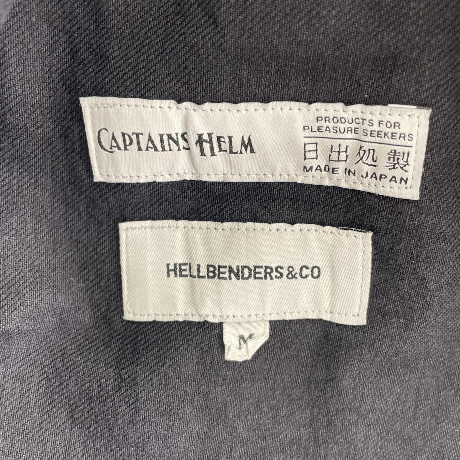 デニムジャケット × HELLBENDERS デニムジャケット 黒 M ブラック