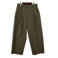 パンツ 25AW 3レイヤーワイドパンツ 2 2 ブラウン