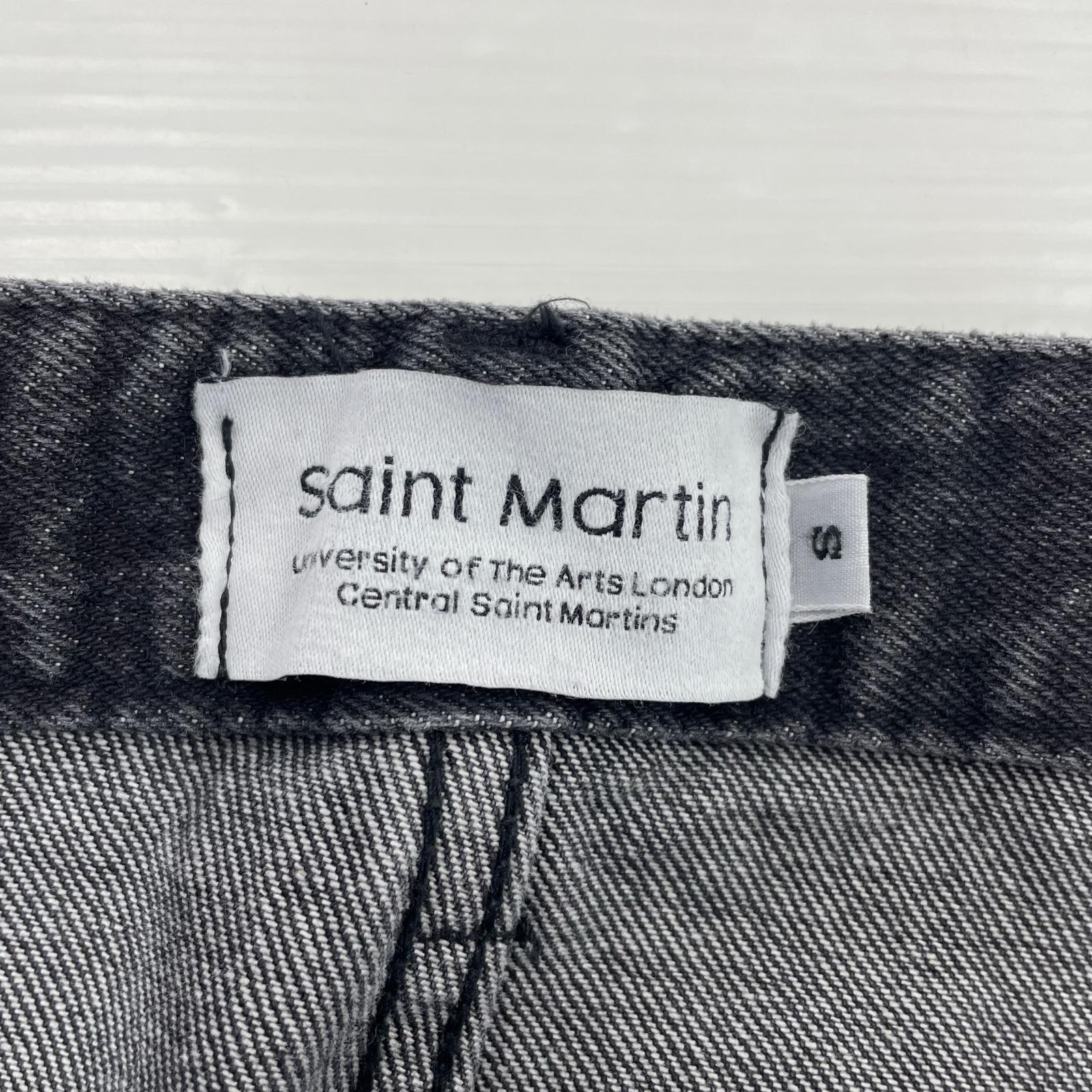 デニムパンツ SAINT MARTIN カーブデニム S ブラック