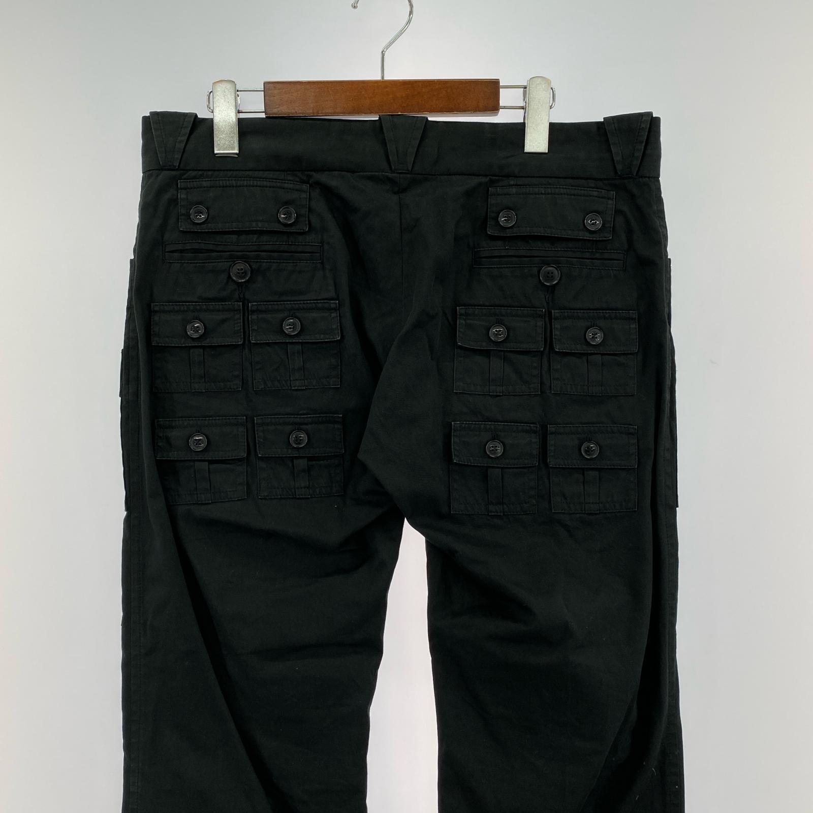 パンツ 08ss Many Pockets Trousers BLK W36 48 ブラック