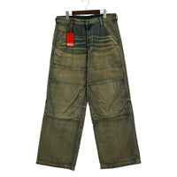 デニムパンツ D-SHIFT A17295 Relaxed Jeans ニーポケット 30 ブルー