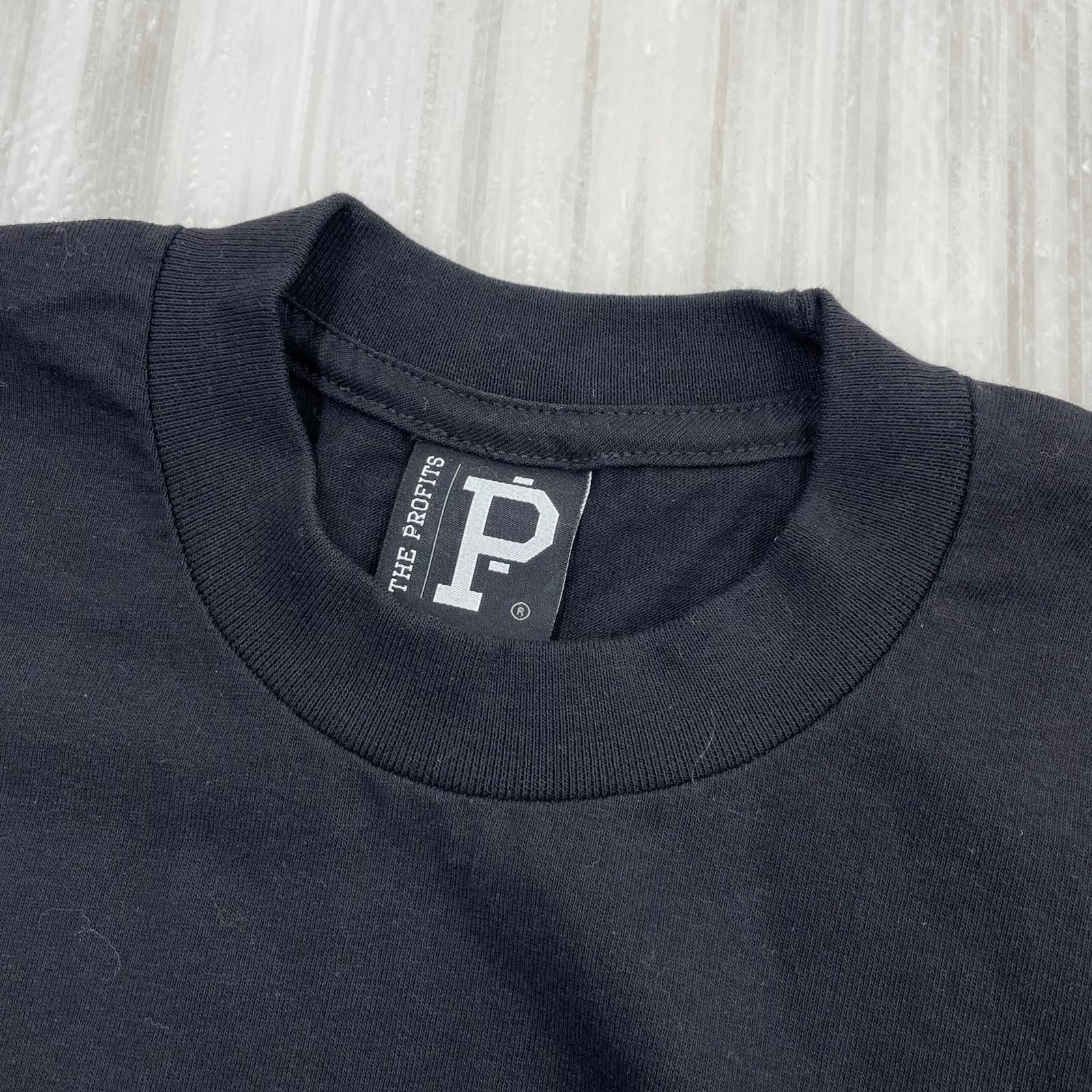 半袖Tシャツ THE PROFITS/黒/L L ブラック