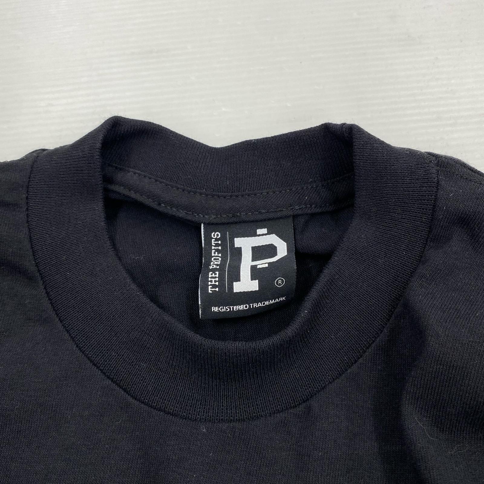 半袖Tシャツ THE PROFITS/黒/L L ブラック