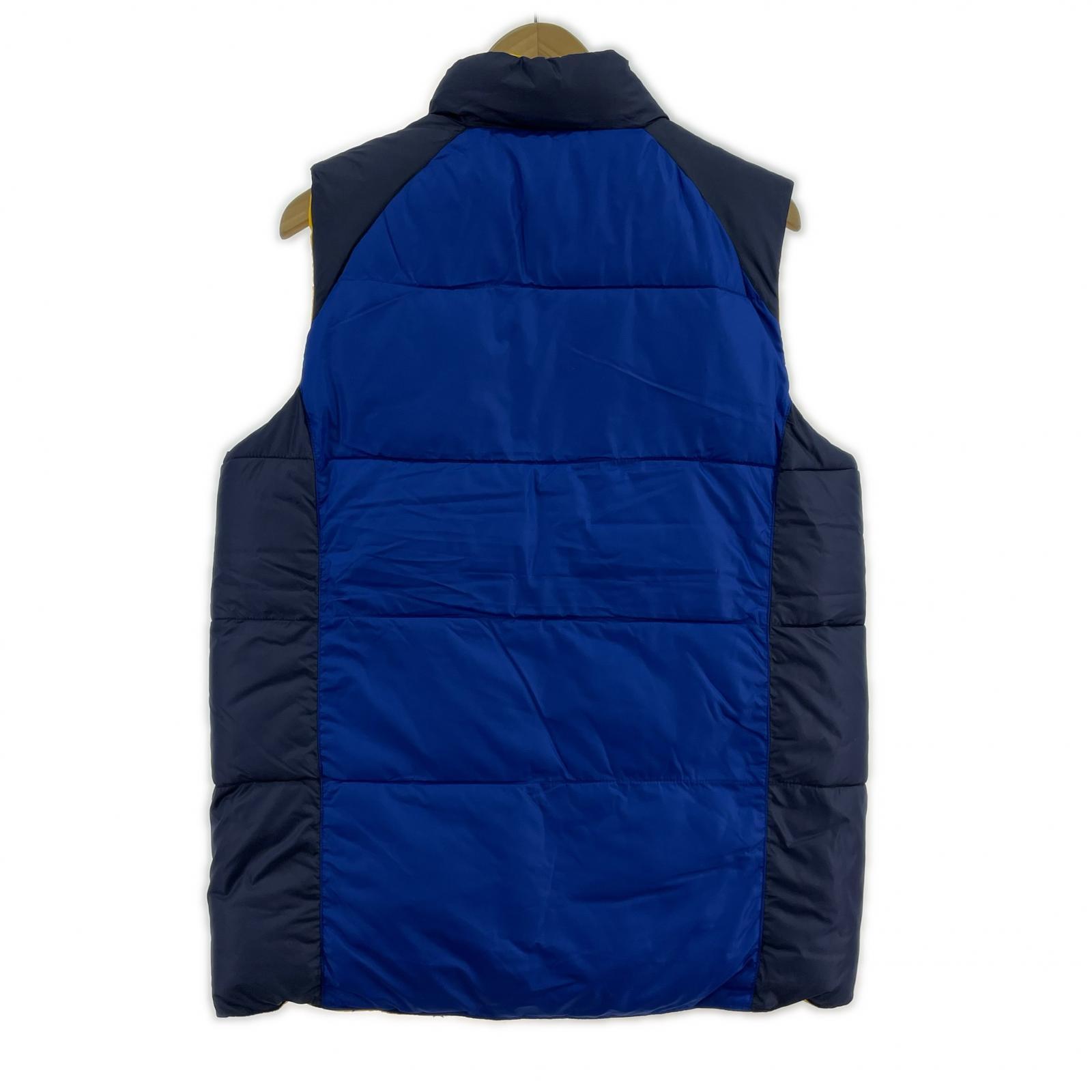 ダウンベスト ブルー ビッグポニー XL