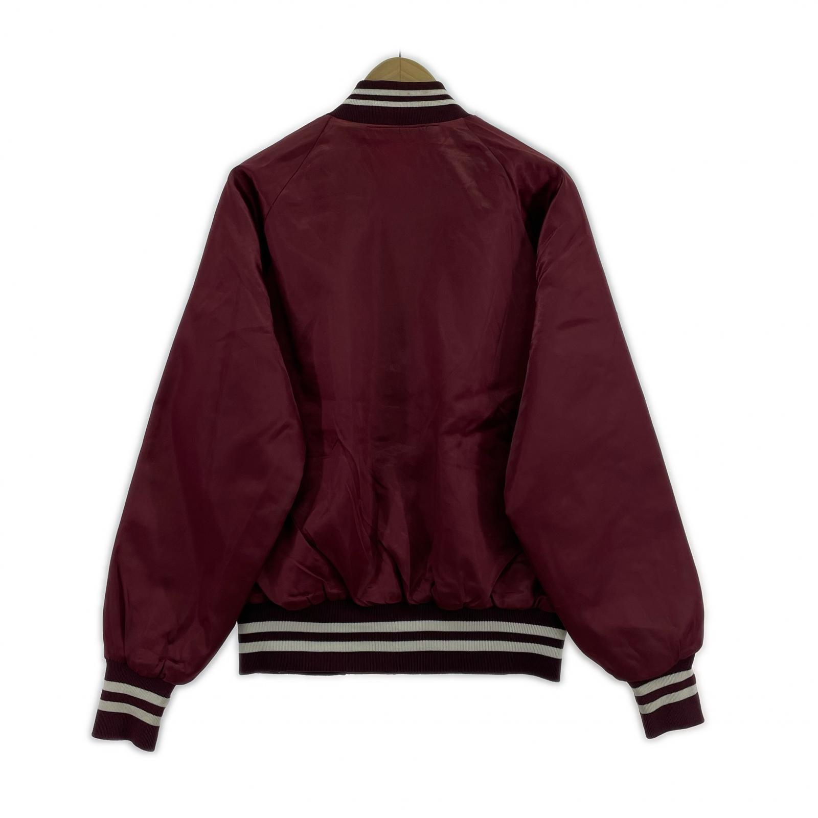ジャケット SPORTSMASTER USA製 ブルゾン M ワインレッド