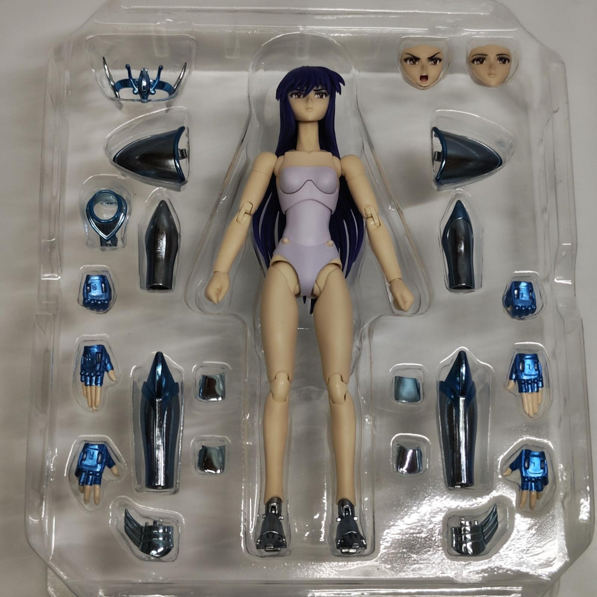 聖闘士星矢 エクレウス響子&エクレウス聖衣強化パーツセット 聖闘士星矢 セインティア翔 バンダイスピリッツ フィギュア/グッズ