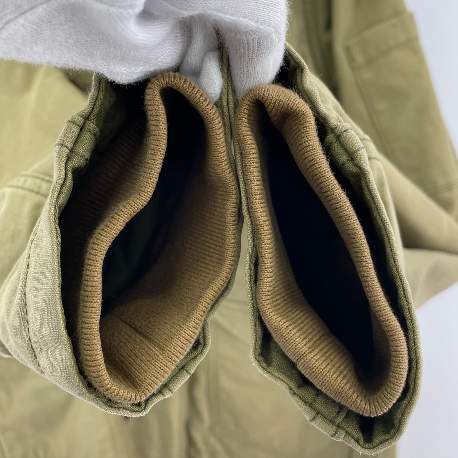 ジャケット CYCLETOGS MILITARY HOODED JACKET 40 40 カーキ