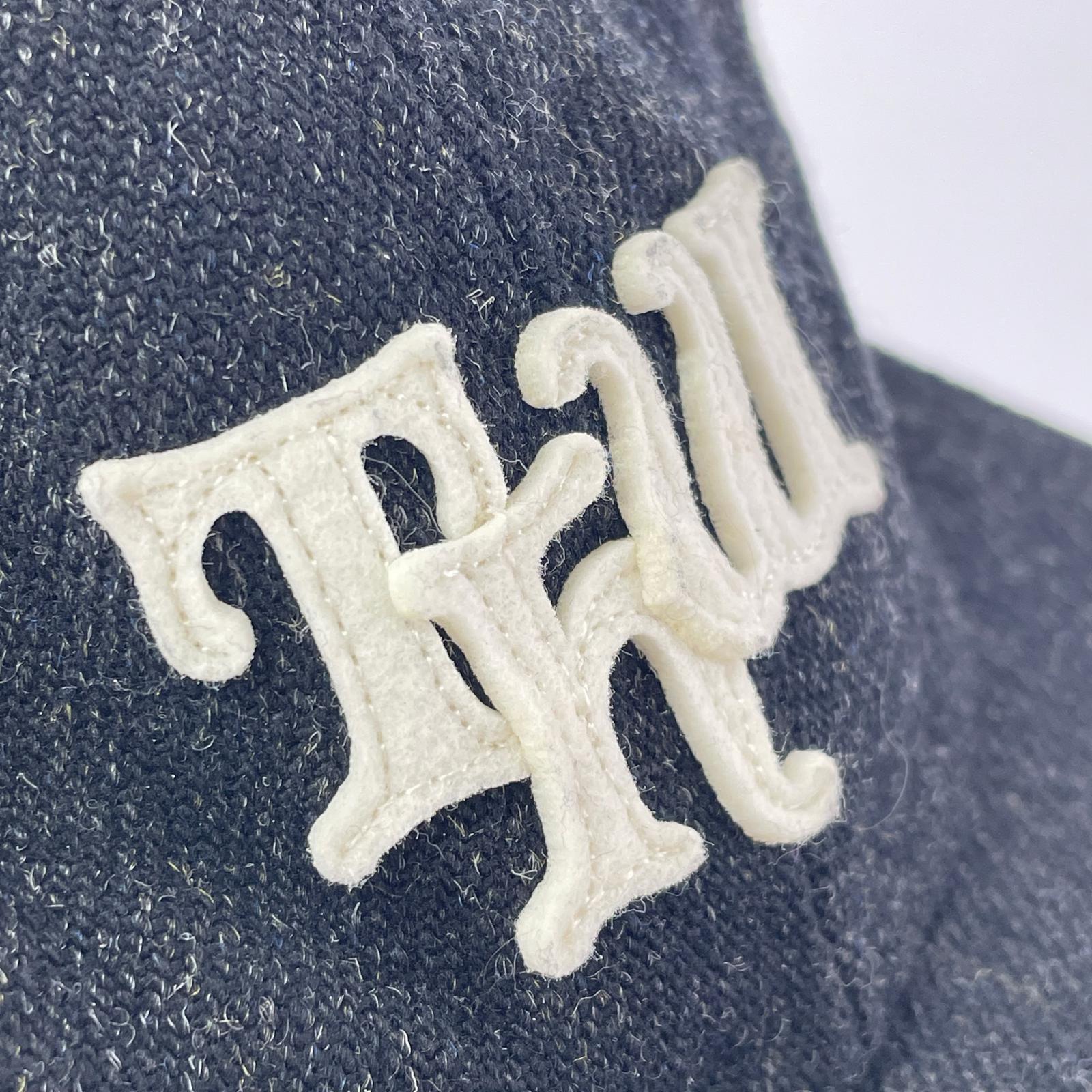 キャップ THE H.W.DOG&CO. APPLIQUE BB CAP ブラック