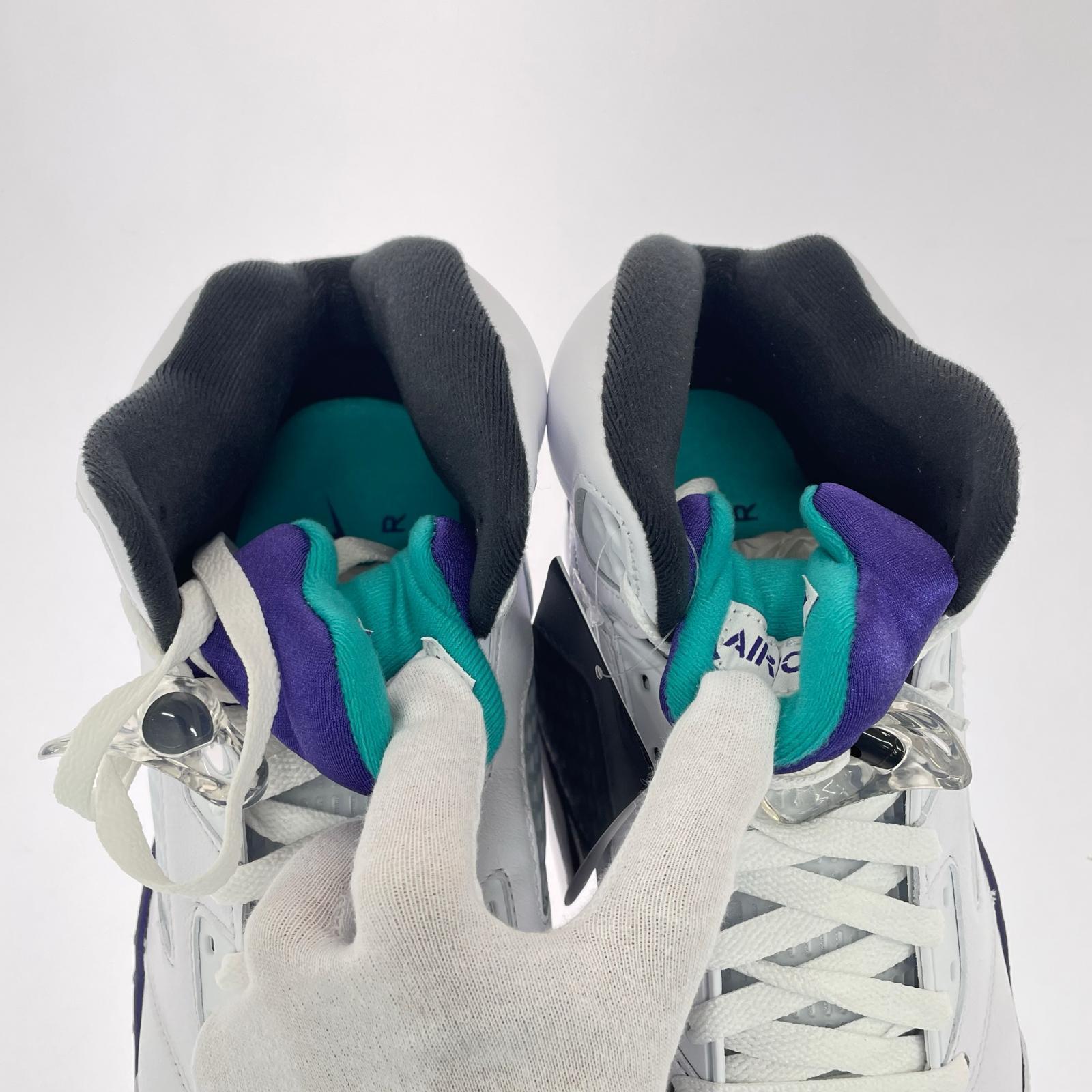 スニーカー AIR JORDAN 5 RETRO OG 28.5cm HQ7978-100 28.5cm (US10 1/2 UK10 EU47) ホワイト