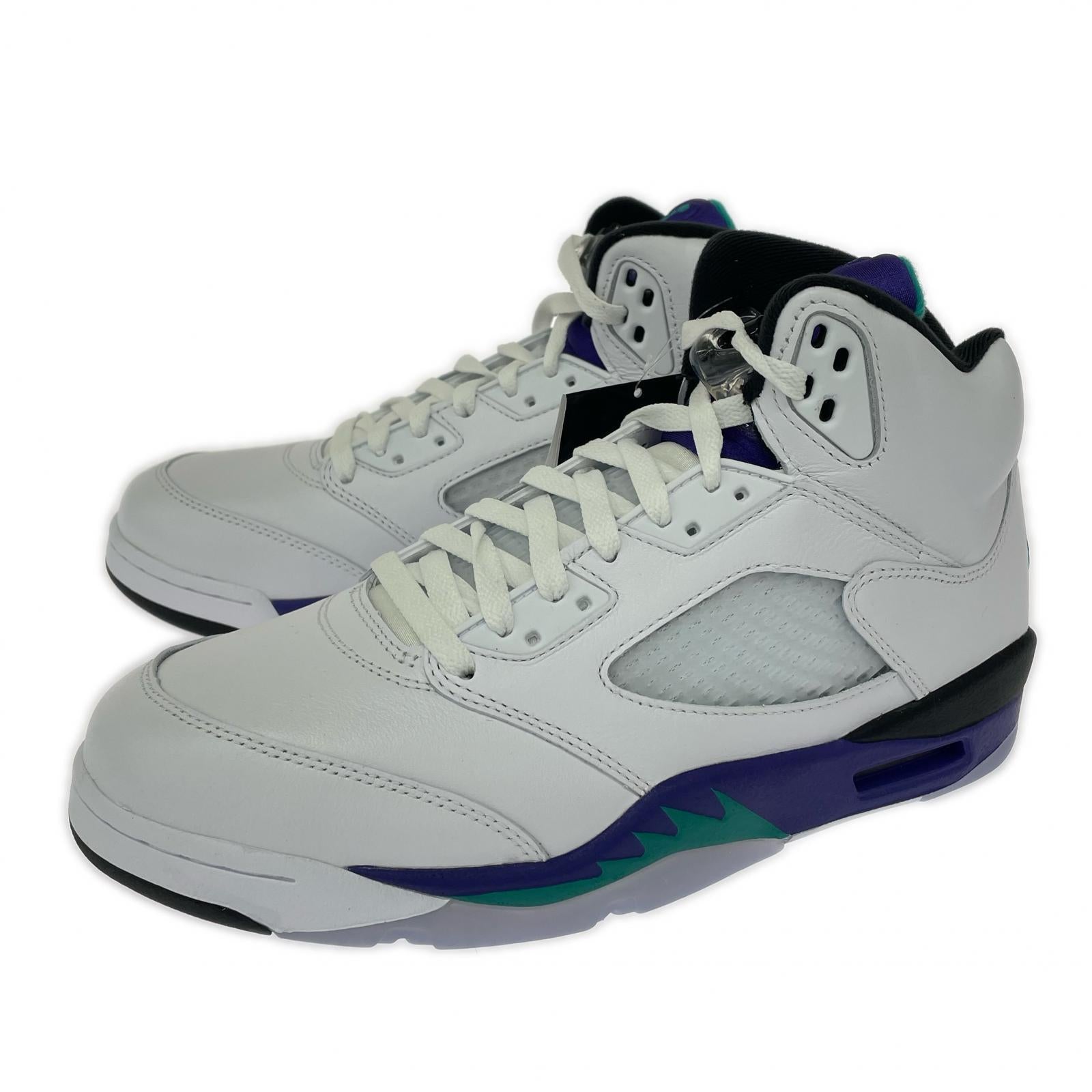 スニーカー AIR JORDAN 5 RETRO OG 28.5cm HQ7978-100 28.5cm (US10 1/2 UK10 EU47) ホワイト