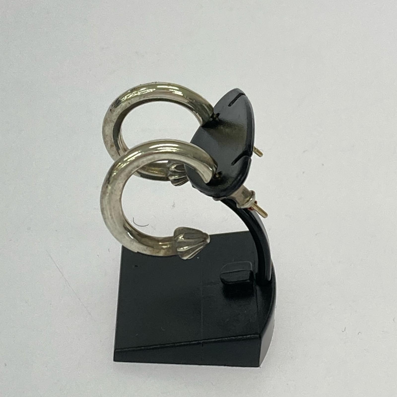 その他アクセサリー HOOP PLAIN ピアス シルバー