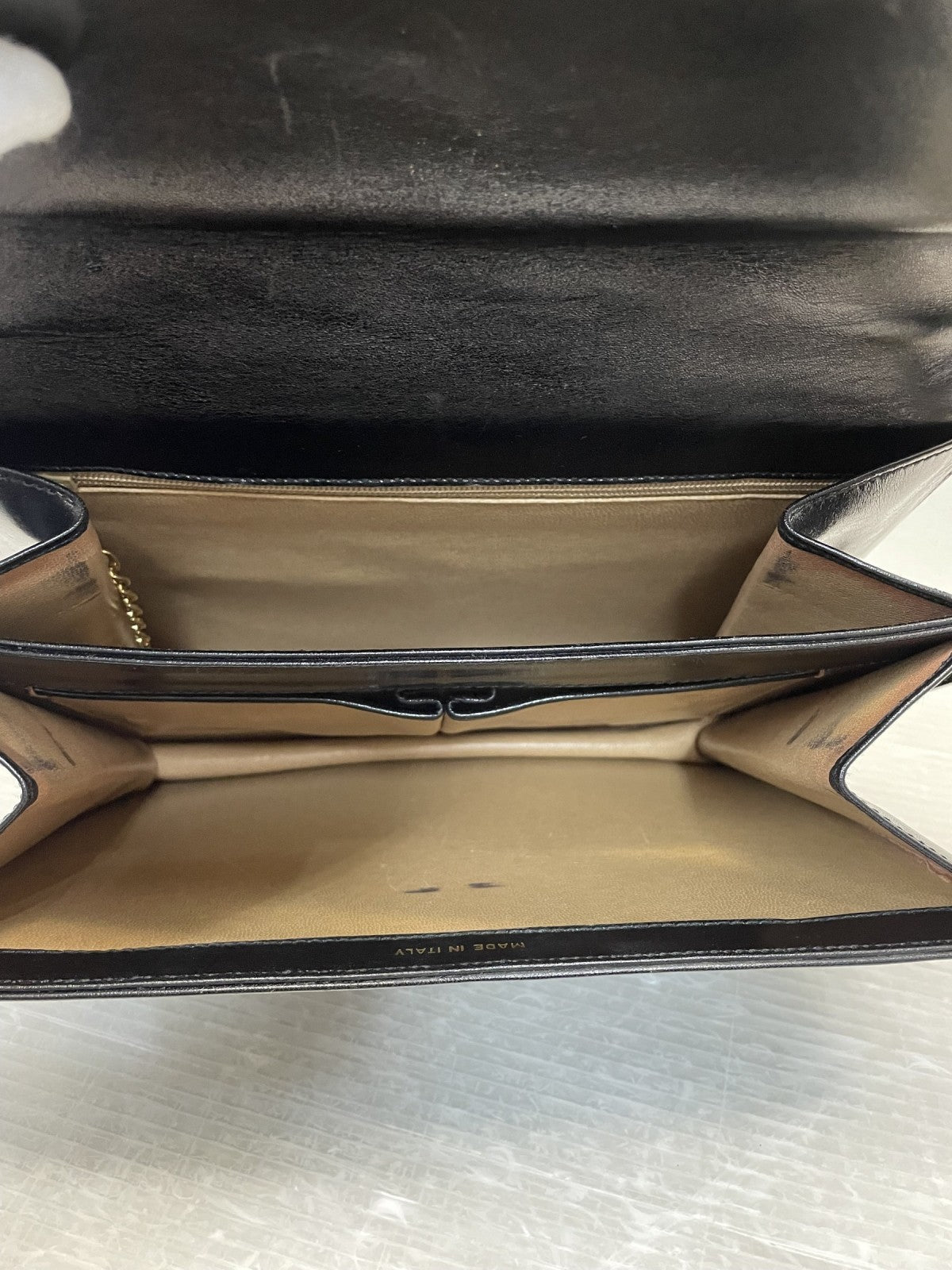 CELINE ホースキャリッジ 馬車金具 ワンショルダーバッグ ブラック