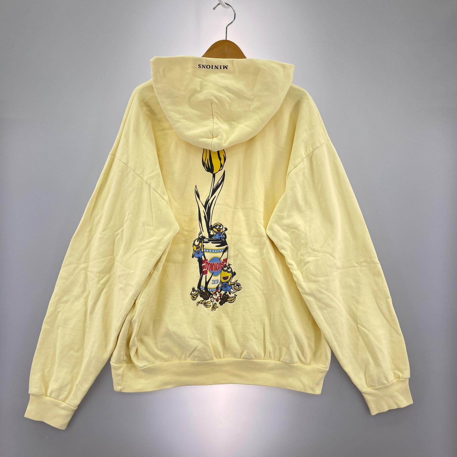 パーカー Verdy Wasted Youth×minion YEL L イエロー