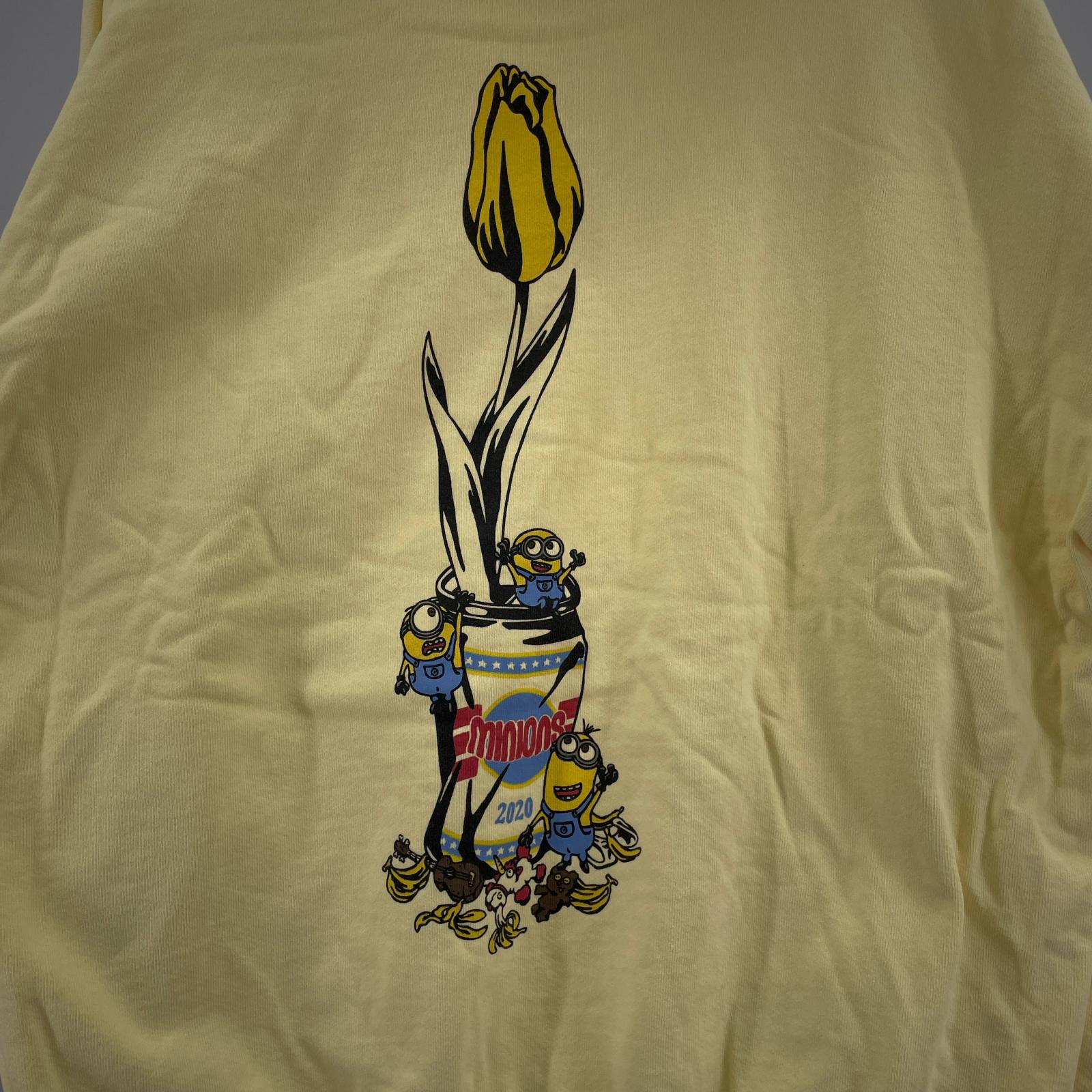 パーカー Verdy Wasted Youth×minion YEL L イエロー
