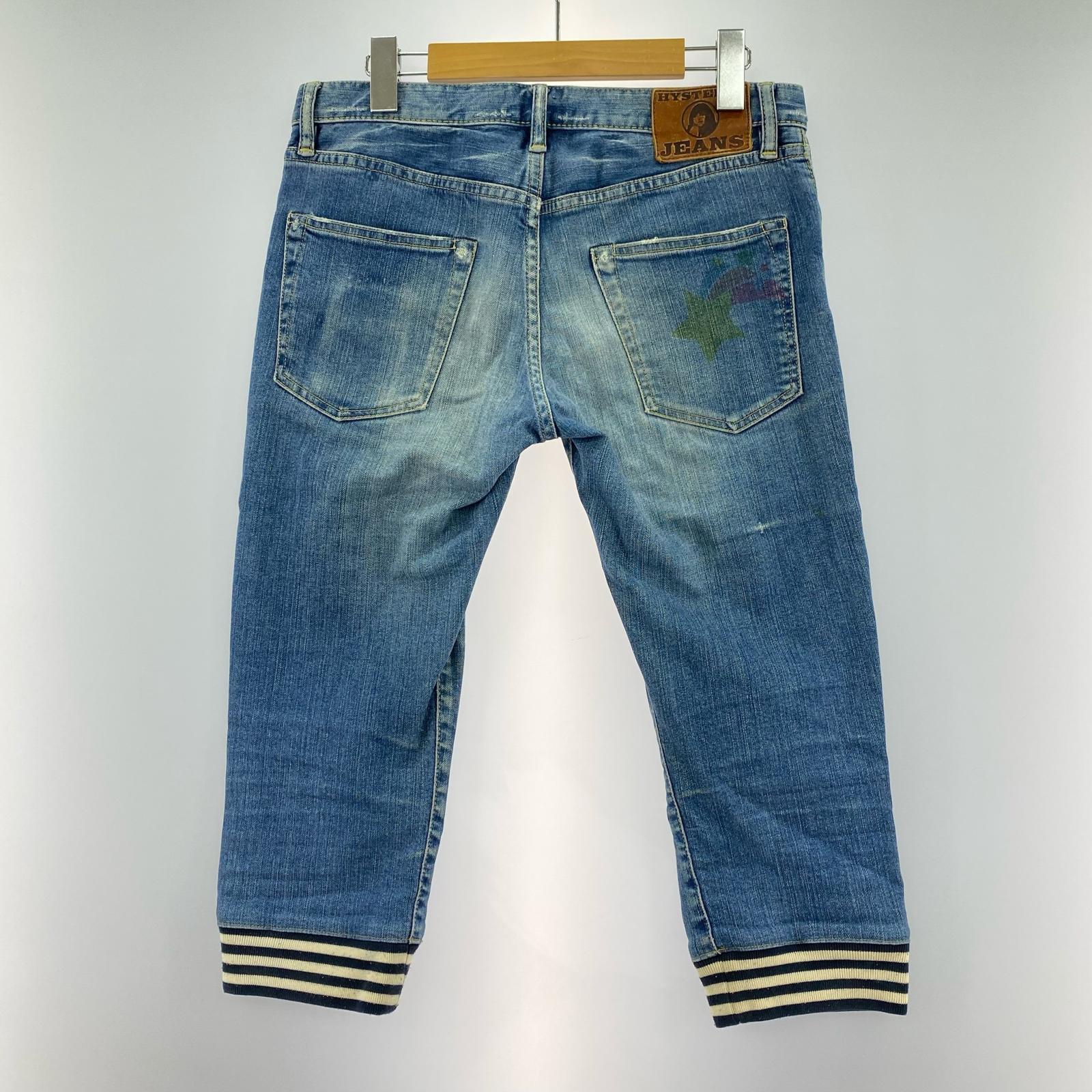 ショートパンツ デニムハーフパンツ M ブルー