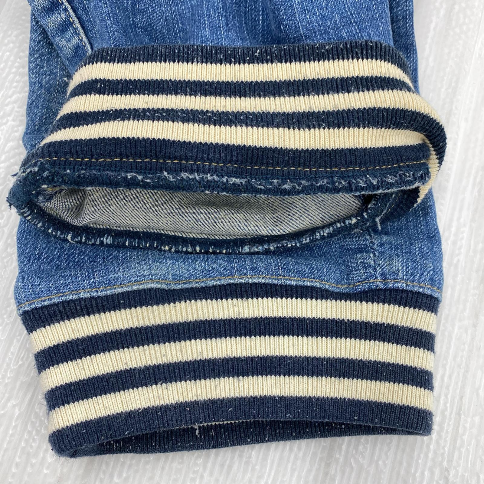 ショートパンツ デニムハーフパンツ M ブルー