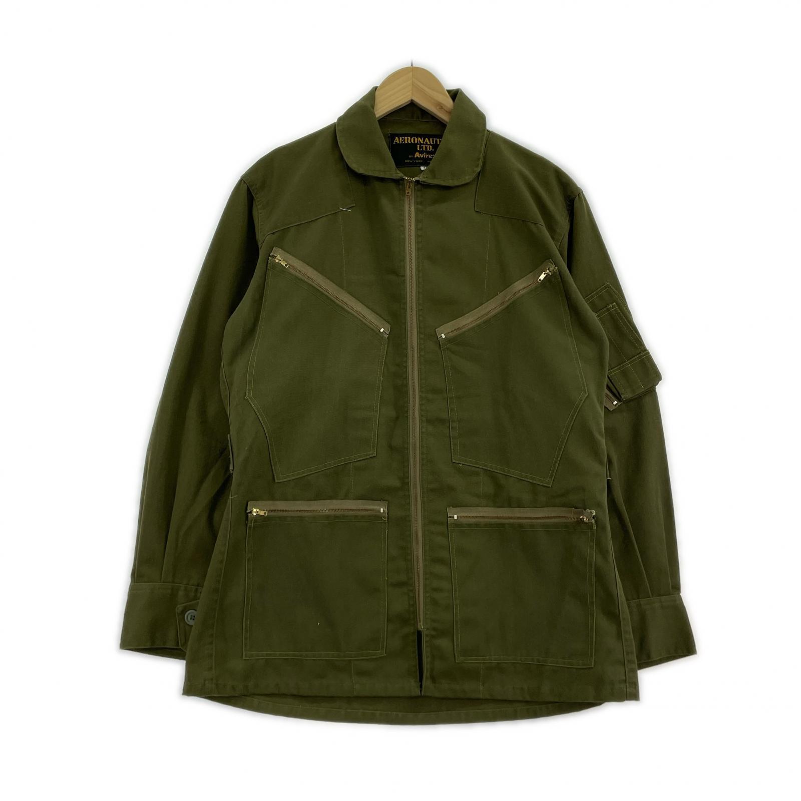 ジャケット ×AERONAUTICA パラトルーパージャケット 40 カーキ