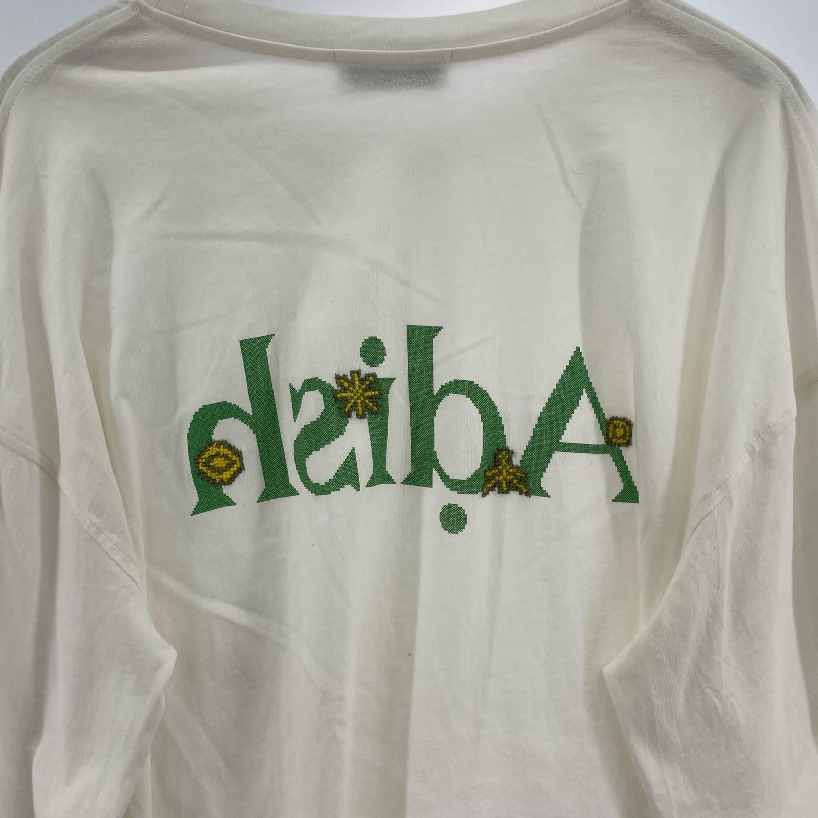 長袖Tシャツ Adish (XL) ホワイト