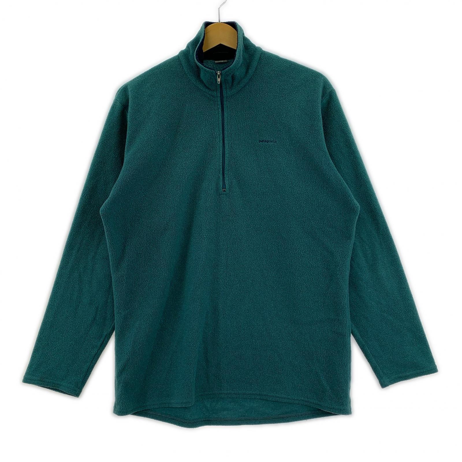 その他トップス patagonia 90s キャプリーンハーフジップフリース ターコイズ (M) M