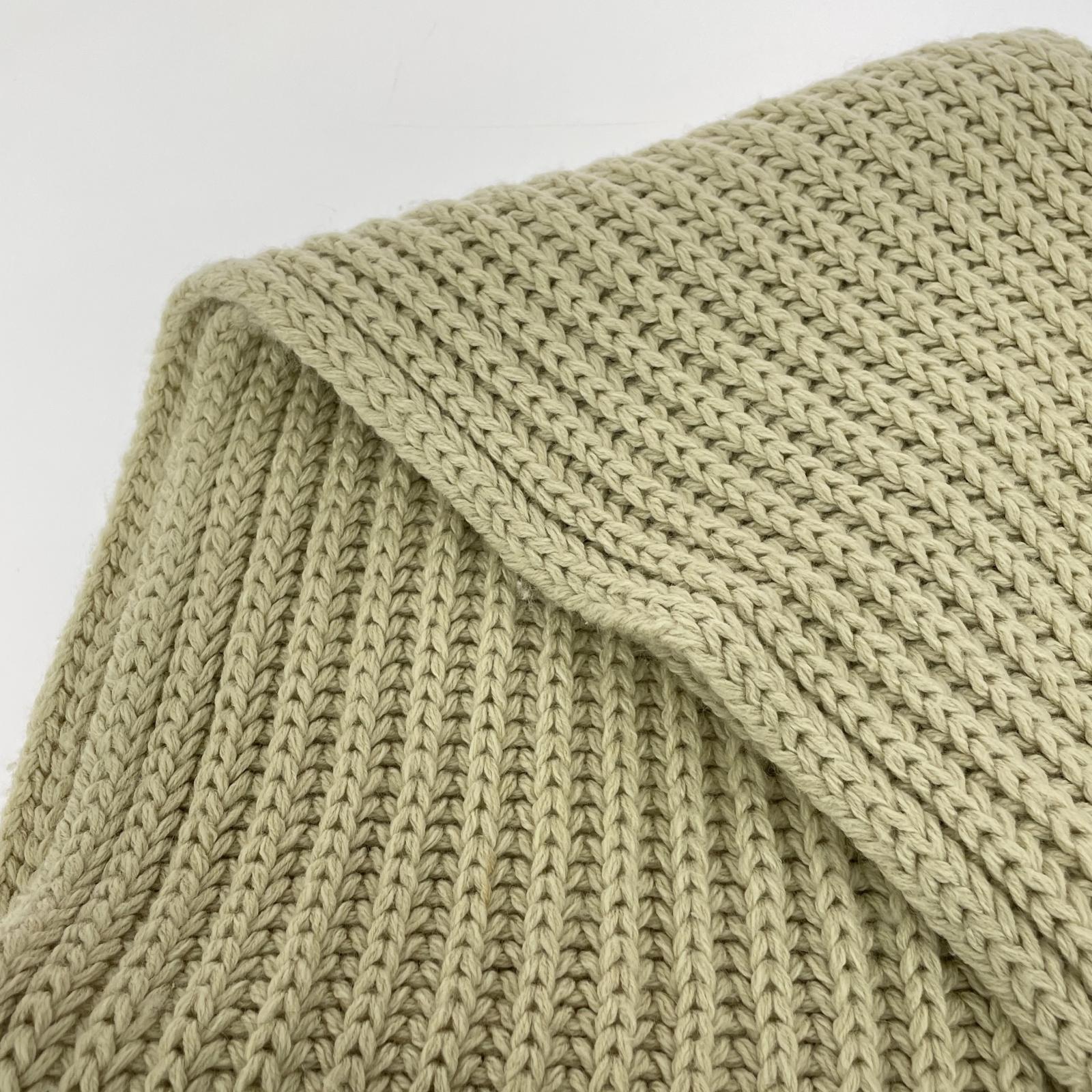 その他アクセサリー FRINGE MUFFLER LONG アイボリー