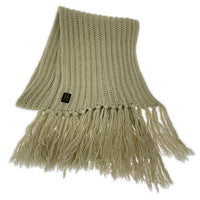 その他アクセサリー FRINGE MUFFLER LONG アイボリー