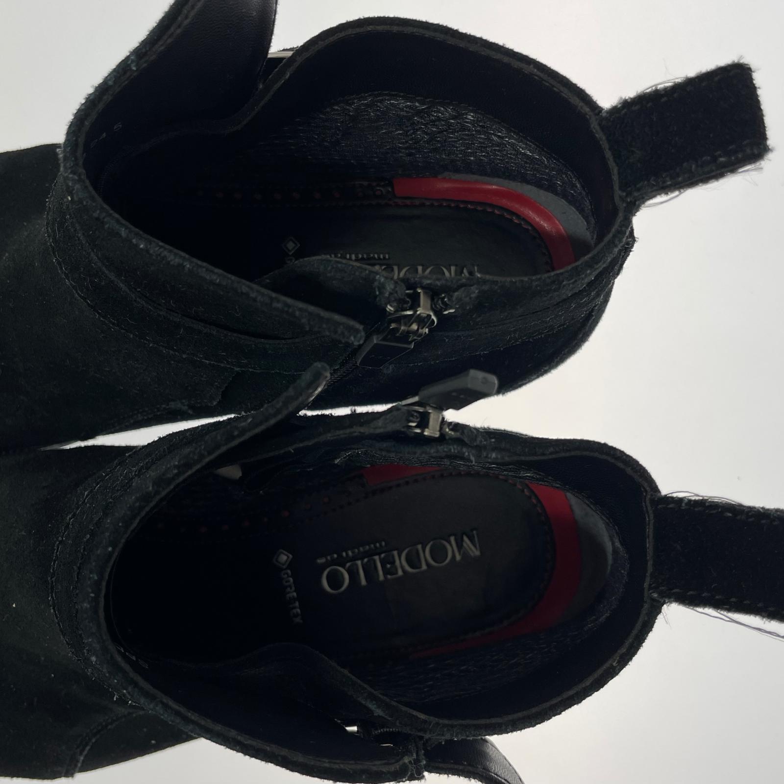 ブーツ madras MODELLO GORE-TEX ドレスブーツ SPDM806G 24.5cm (US6 1/2 UK6 EU39) ブラック