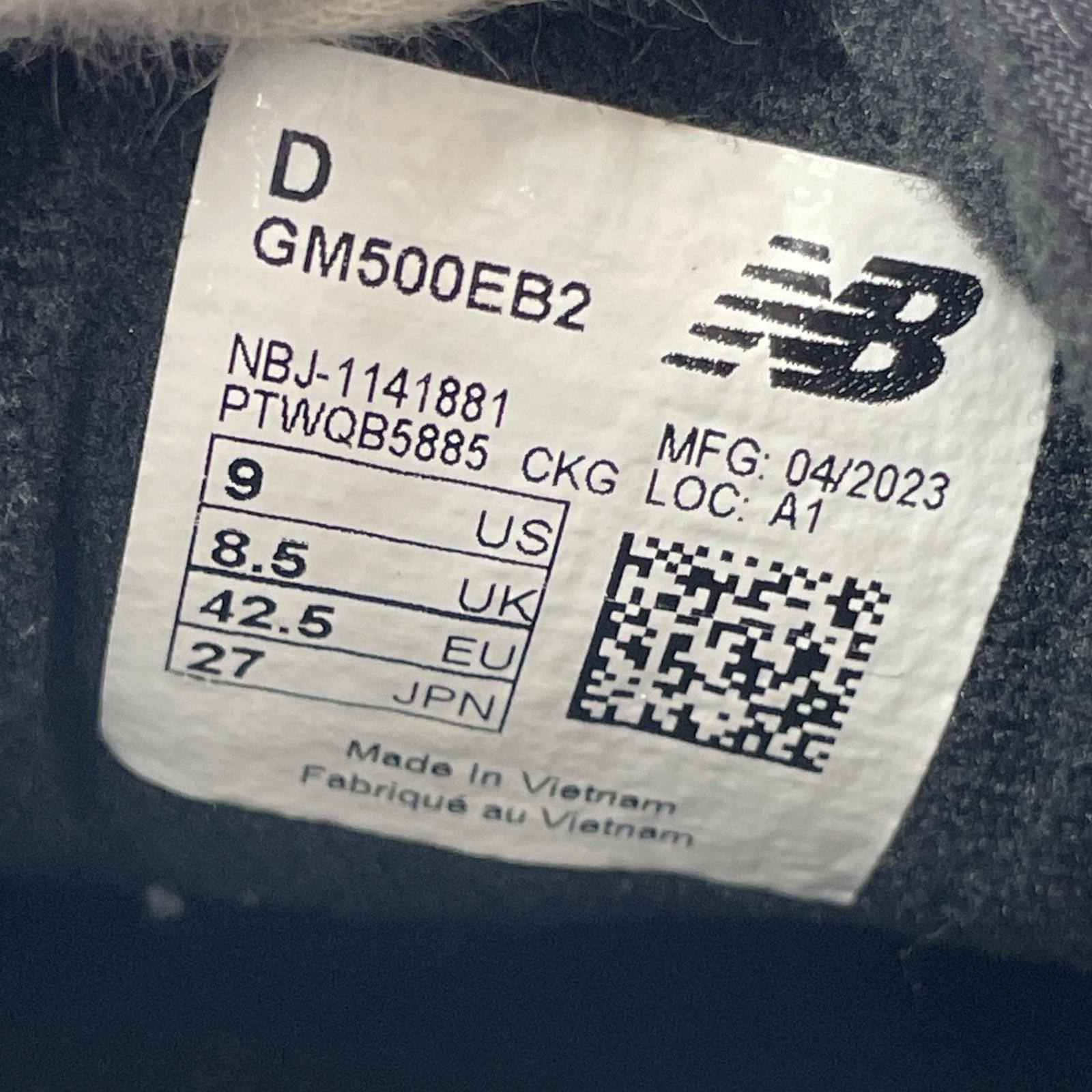 スニーカー GM500EB2 27cm (US9 UK8 1/2 EU44) ブラック
