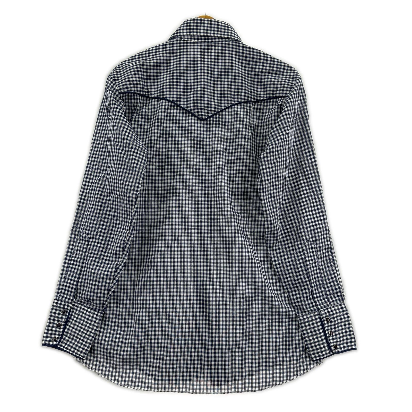 長袖シャツ 70s KARMAN ブルー
