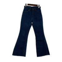 デニムパンツ 70s-80s ブーツカット ボタン裏333 オレンジタブ W27 ブルー